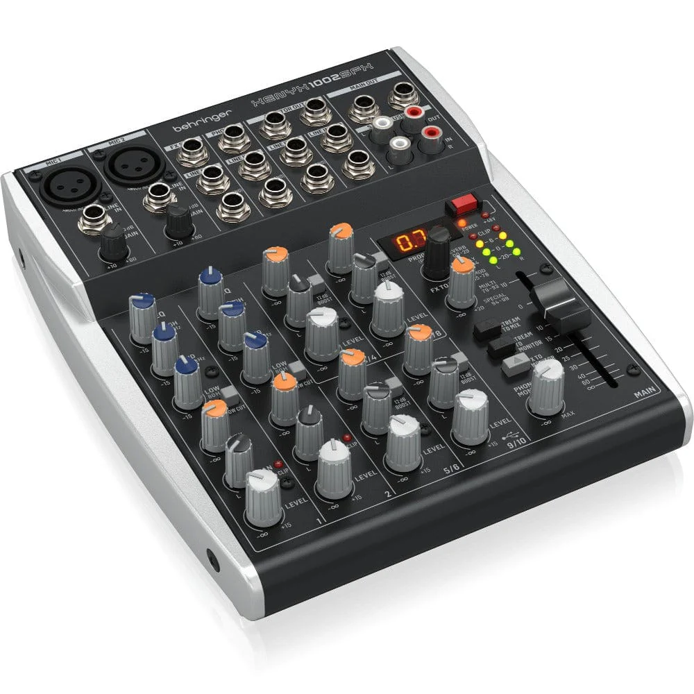 Behringer Xenyx 1002 SFX Premium 10-Input Analog Mixer - Image 3