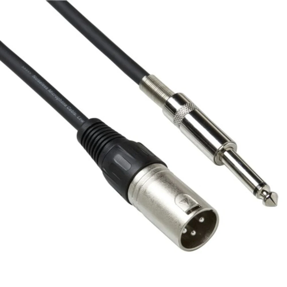 Bespeco BSMM500 XLR 3P Male/Jack Mono Microphone Cable - Image 2