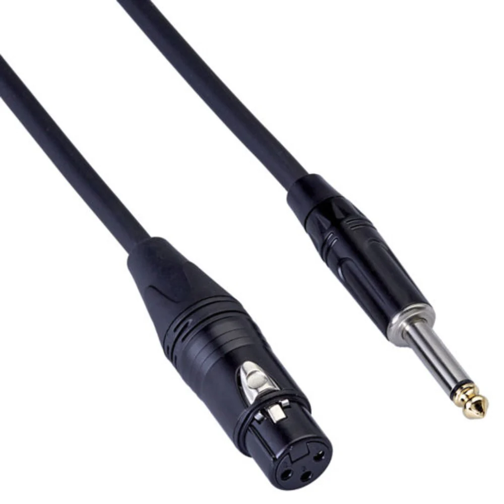 Bespeco RKJXF Jack Mono XLR F-L Rockit Microphone Cable - Image 2