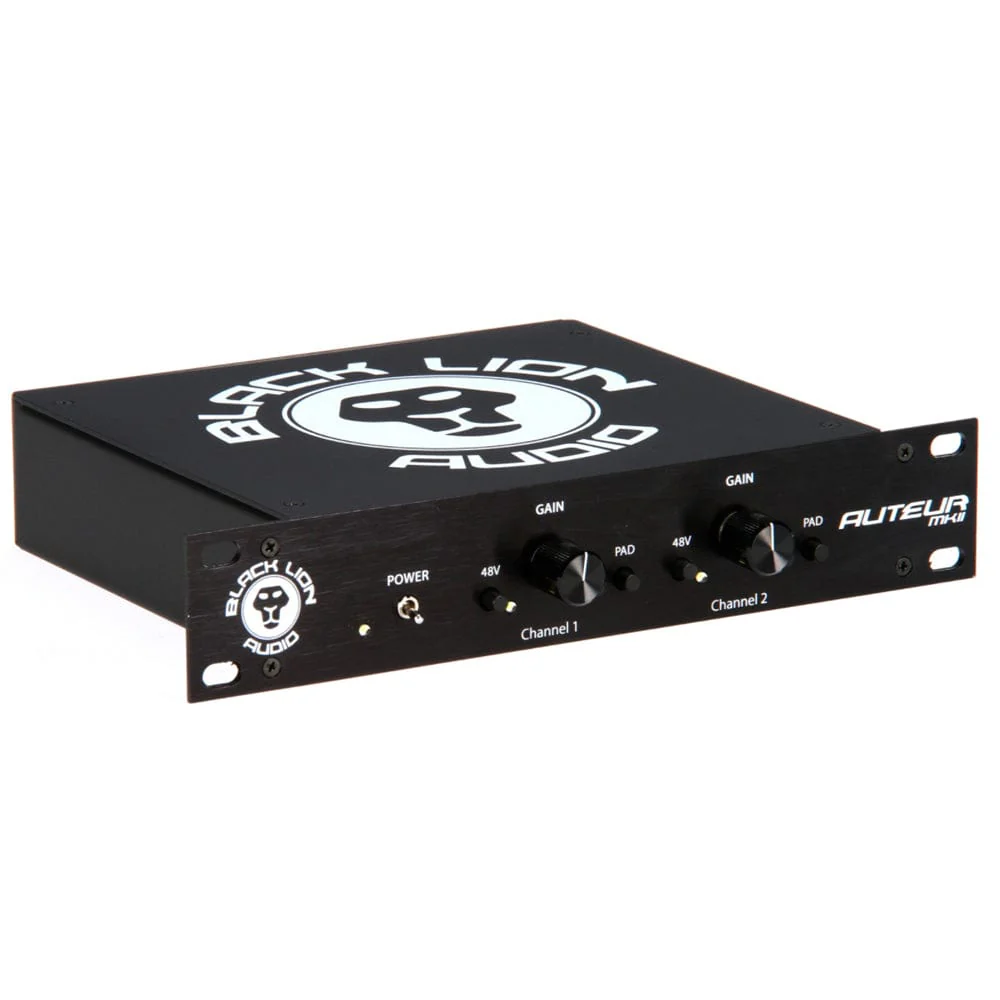 Black Lion Audio Auteur MKII Two Channel Mic Pre - Image 2