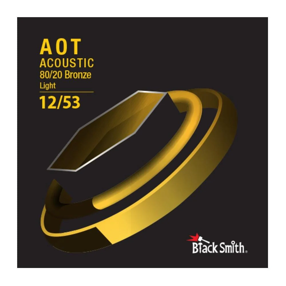 Black Smith Nano Coated 80 / 20 Bronze Acoustic Guitar Strings - Image 4
