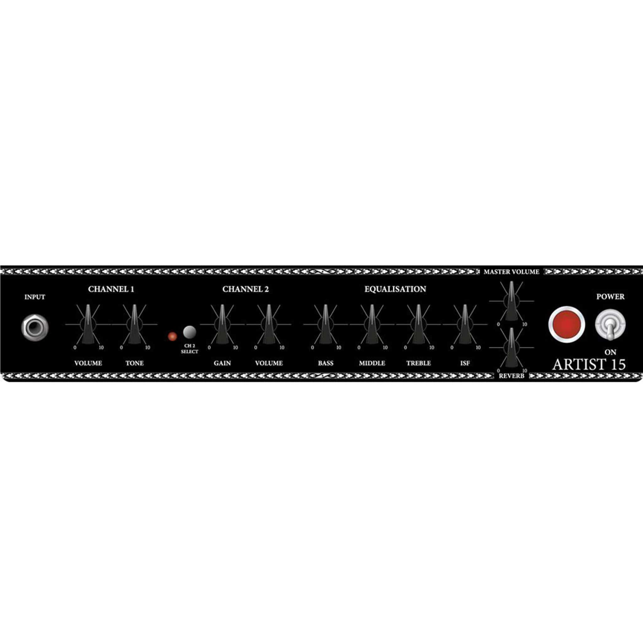 Blackstar Artist 15 Watts 1x12 Combo Guitar Amplifier - Image 6
