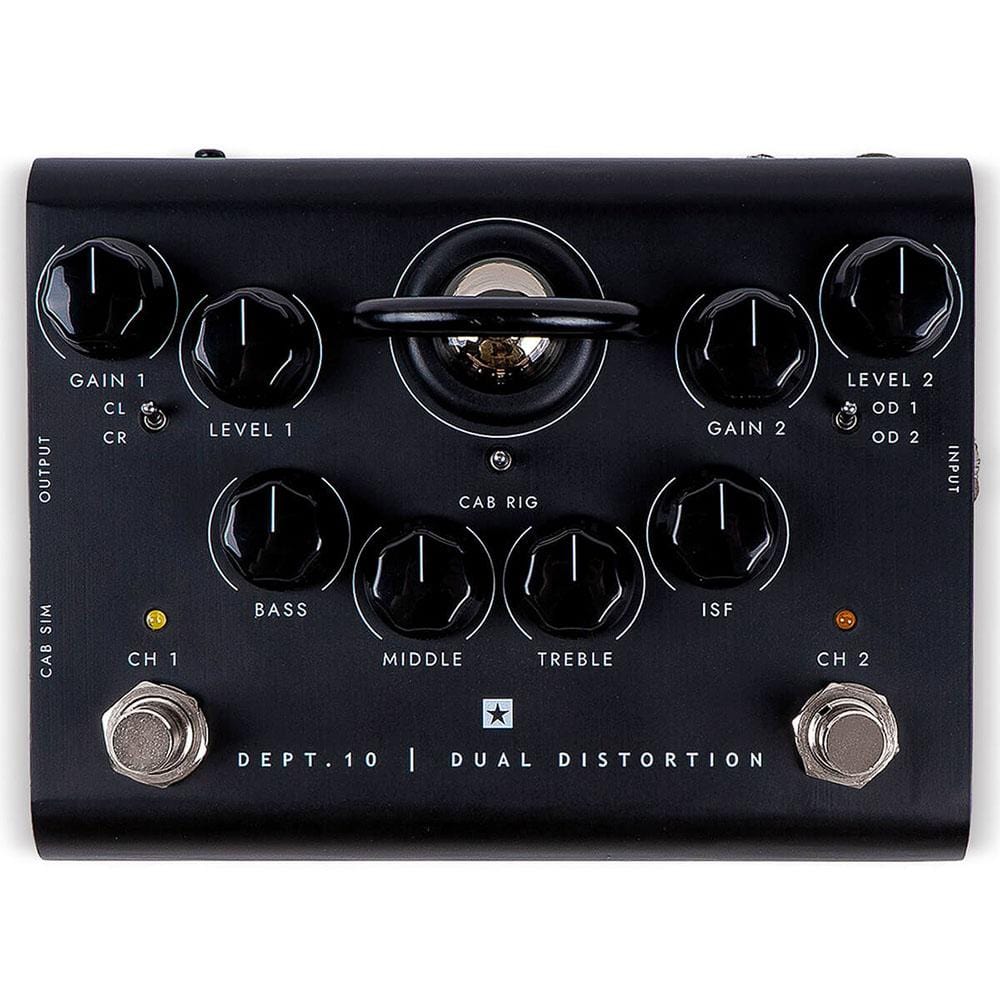 Blackstar Dept. 10 Dual Distortion Valve Guitar Effect Pedal
