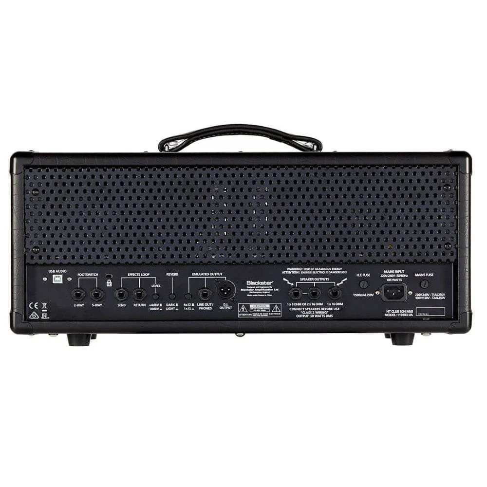 Blackstar HT CLUB 50 MKII Tube Ampilfier - Head - Image 4