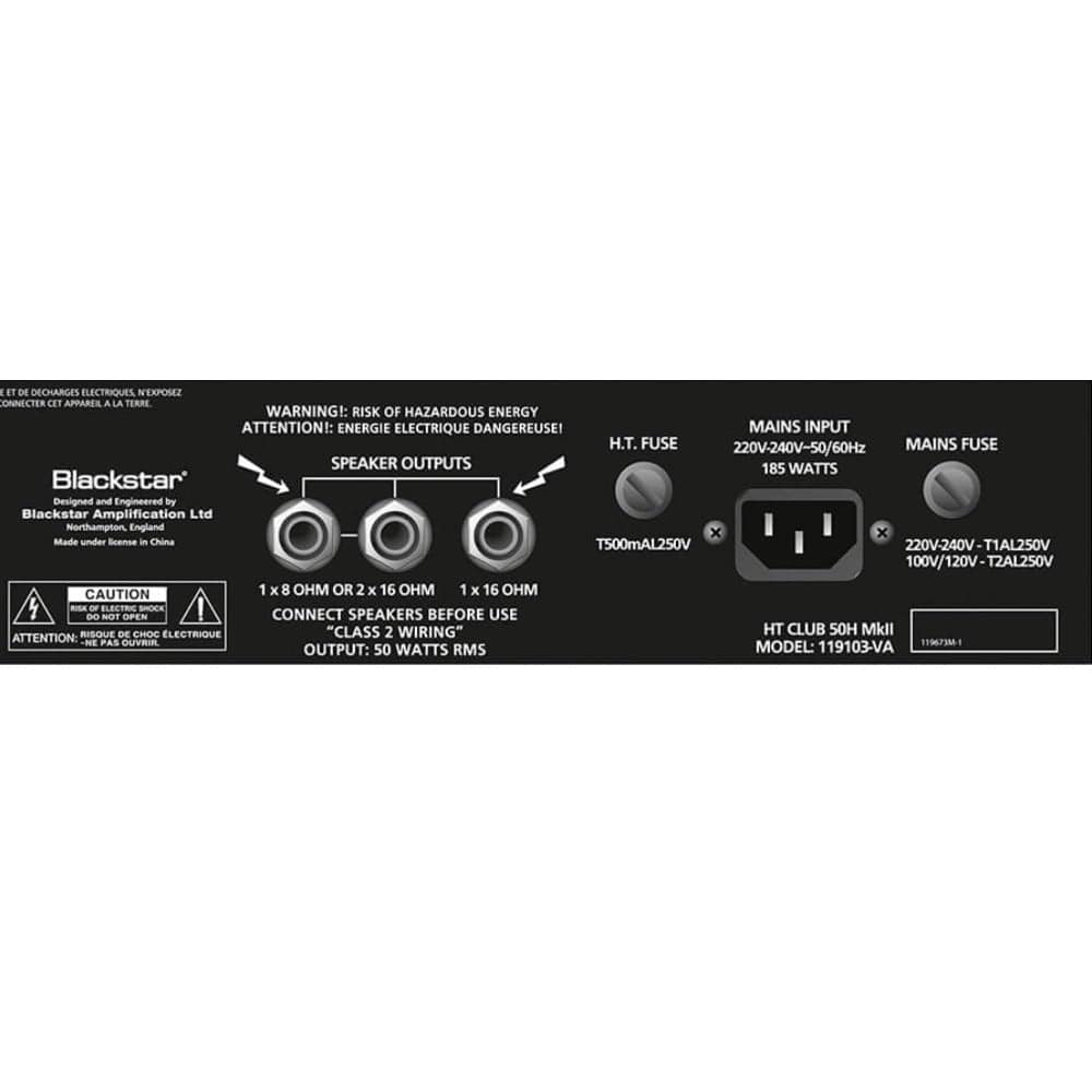 Blackstar HT CLUB 50 MKII Tube Ampilfier - Head - Image 9