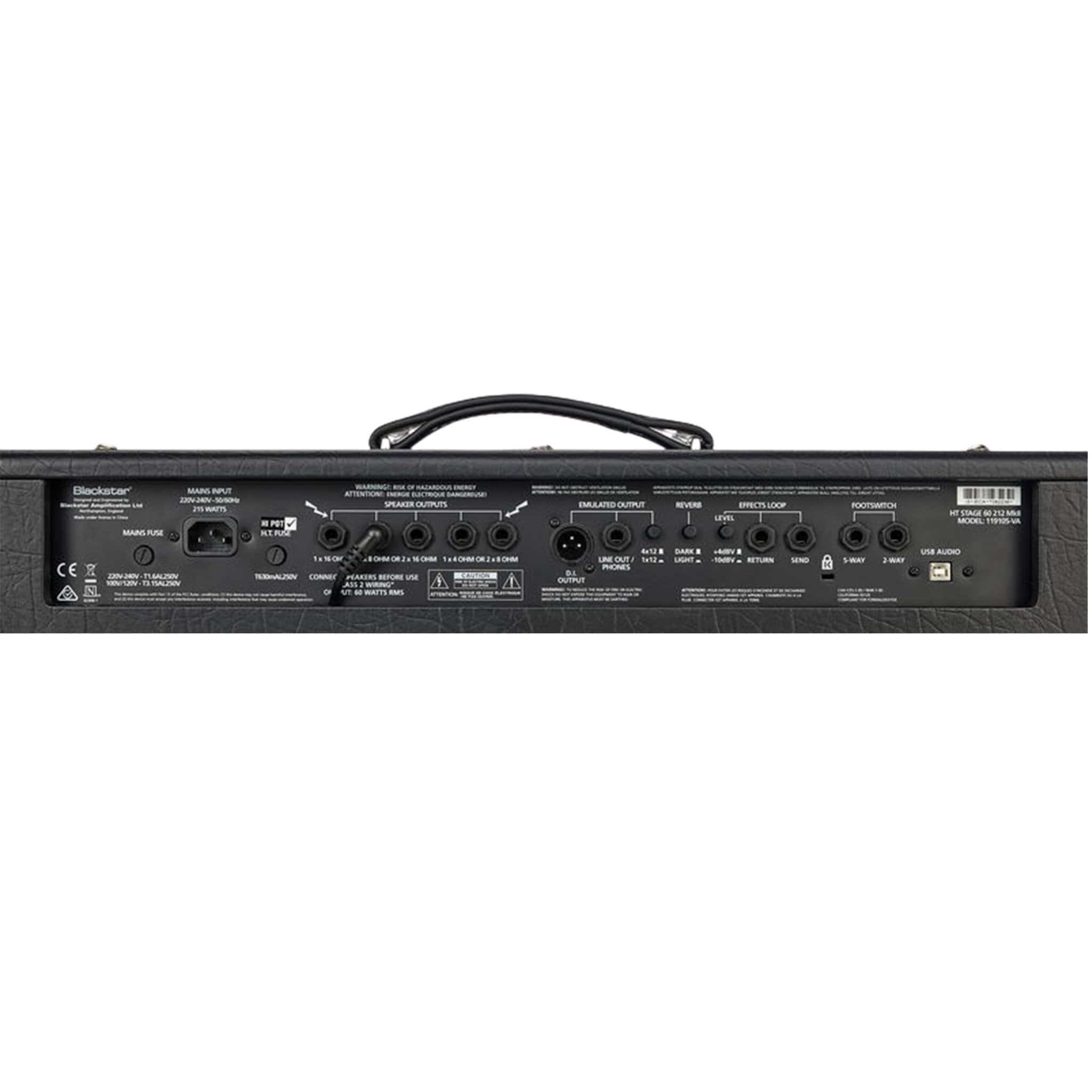 Blackstar HT STAGE 60 MKII 212 Tube Combo Guitar Amplifier - Image 9