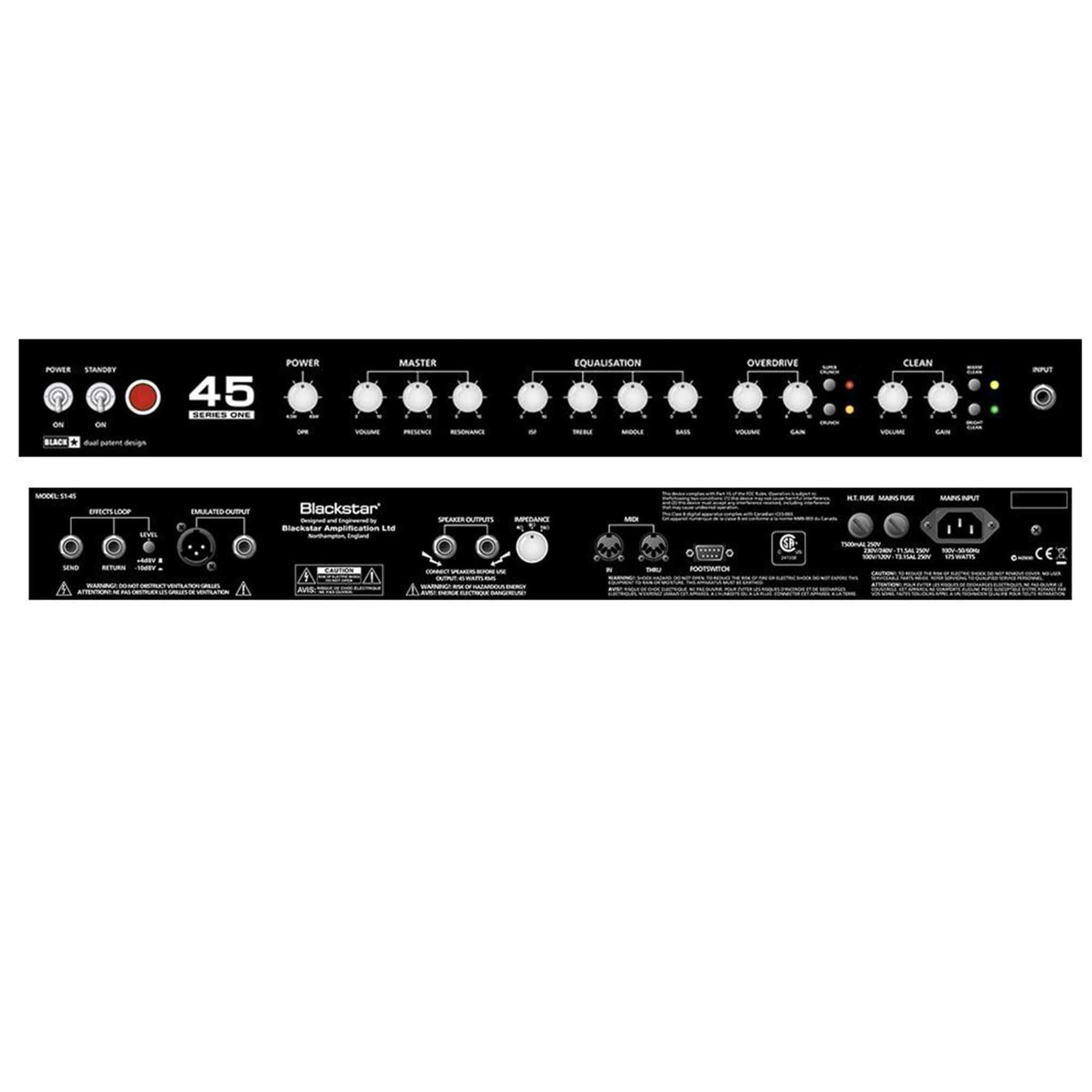 Blackstar Series One 45 45-Watt 2x12-Inch Combo Guitar Amplifiers - Image 5