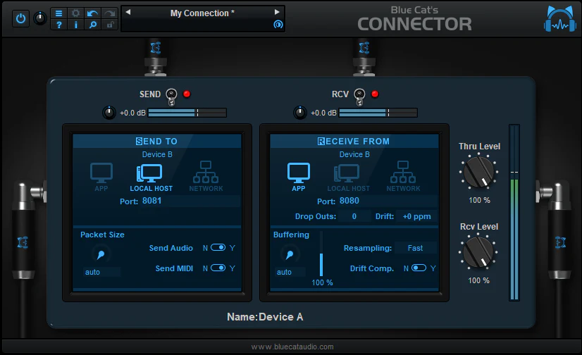 Blue Cat Connector: Plugin Connector