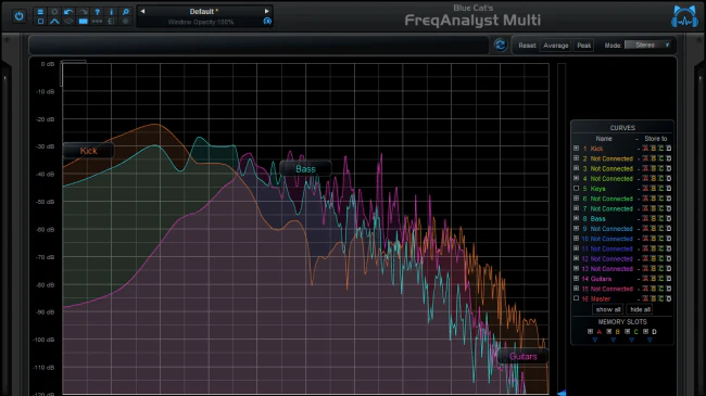 Blue Cat FreqAnalystMulti Frequency Analyzer – Professional Audio Software & Plugin - Image 4