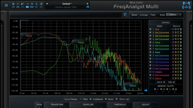 Blue Cat FreqAnalystMulti Frequency Analyzer – Professional Audio Software & Plugin - Image 5