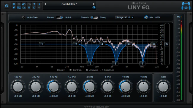Blue Cat LinyEQ Equalizer – Professional Audio Software & Plugin - Image 4