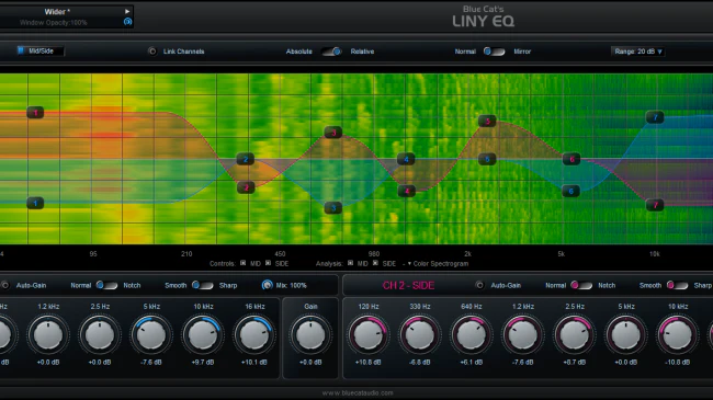 Blue Cat LinyEQ Equalizer – Professional Audio Software & Plugin - Image 6
