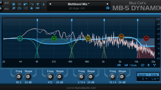 Blue Cat MB-5 Dynamix Multi-band Dynamics Processor – Professional Audio Software & Plugin - Image 7