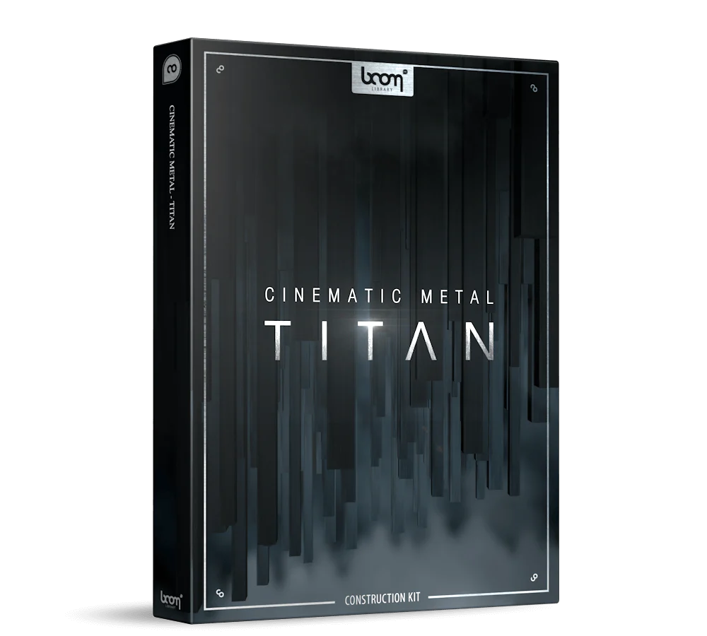 Boom Cinematic Metal Titan CK Sound Effects Construction Kit – Professional Audio Software & Plugin