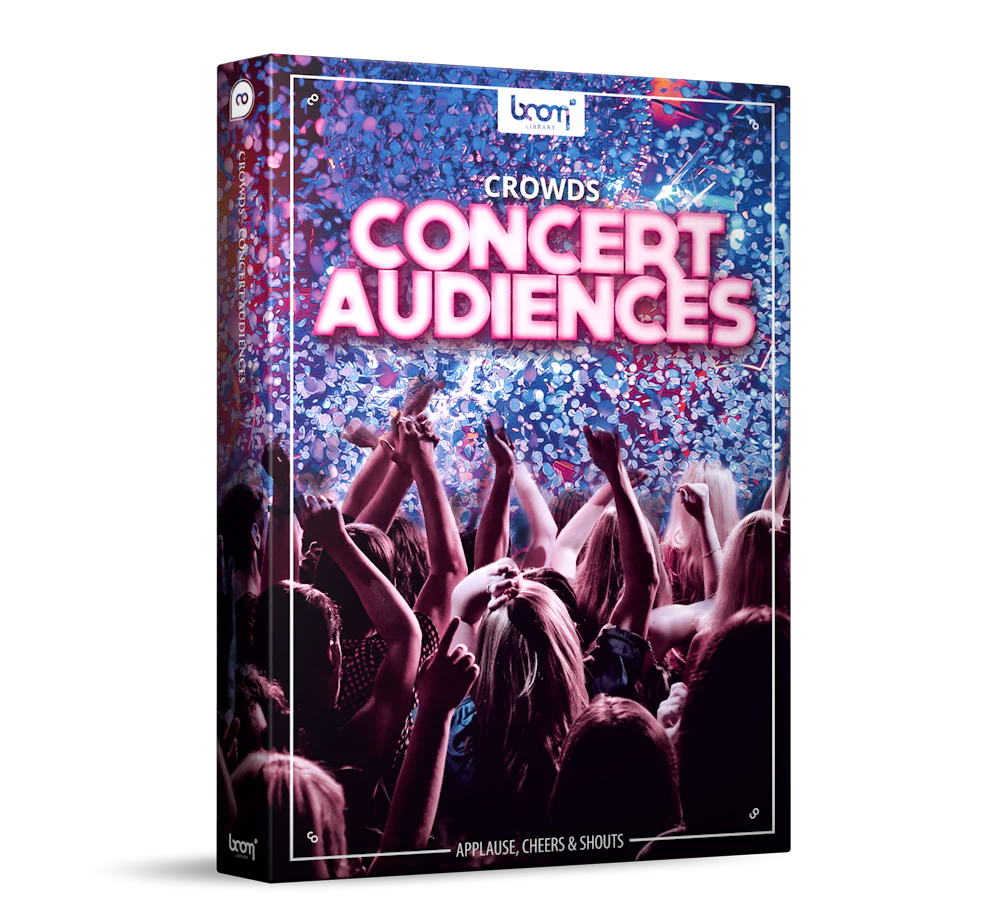 Boom Crowds Concert Audiences: Realistic Crowd Ambience – Professional Audio Software & Plugin - Image 2