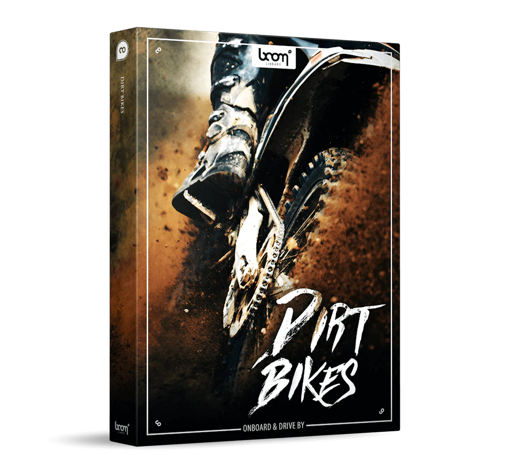 Boom Dirt Bikes Sound Effects Library – Professional Audio Software & Plugin - Image 2