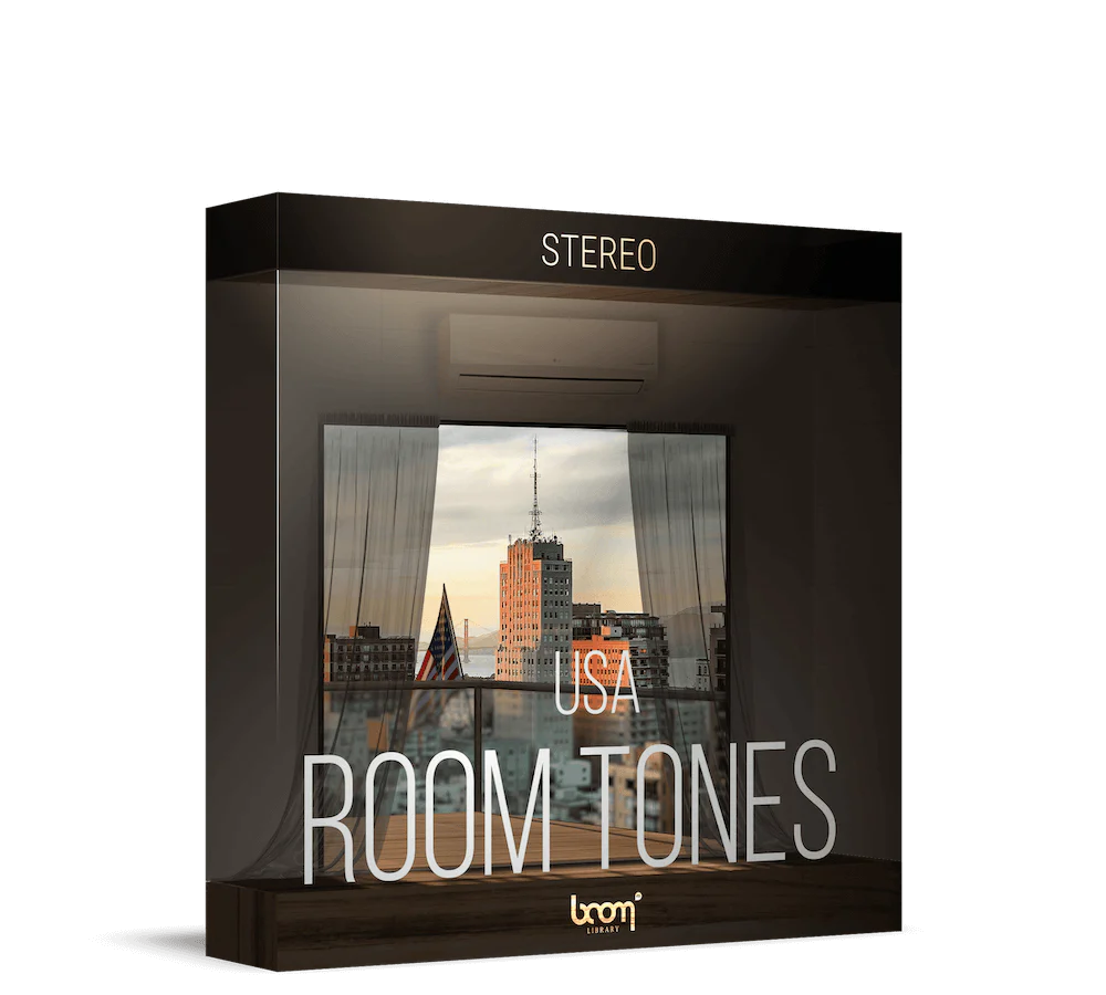 Boom Room Tones USA Stereo Sound Effects Library – Professional Audio Software & Plugin