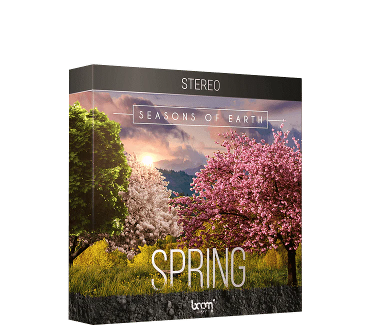 Boom Seasons of Earth Spring STEREO: Spring Ambience – Professional Audio Software & Plugin