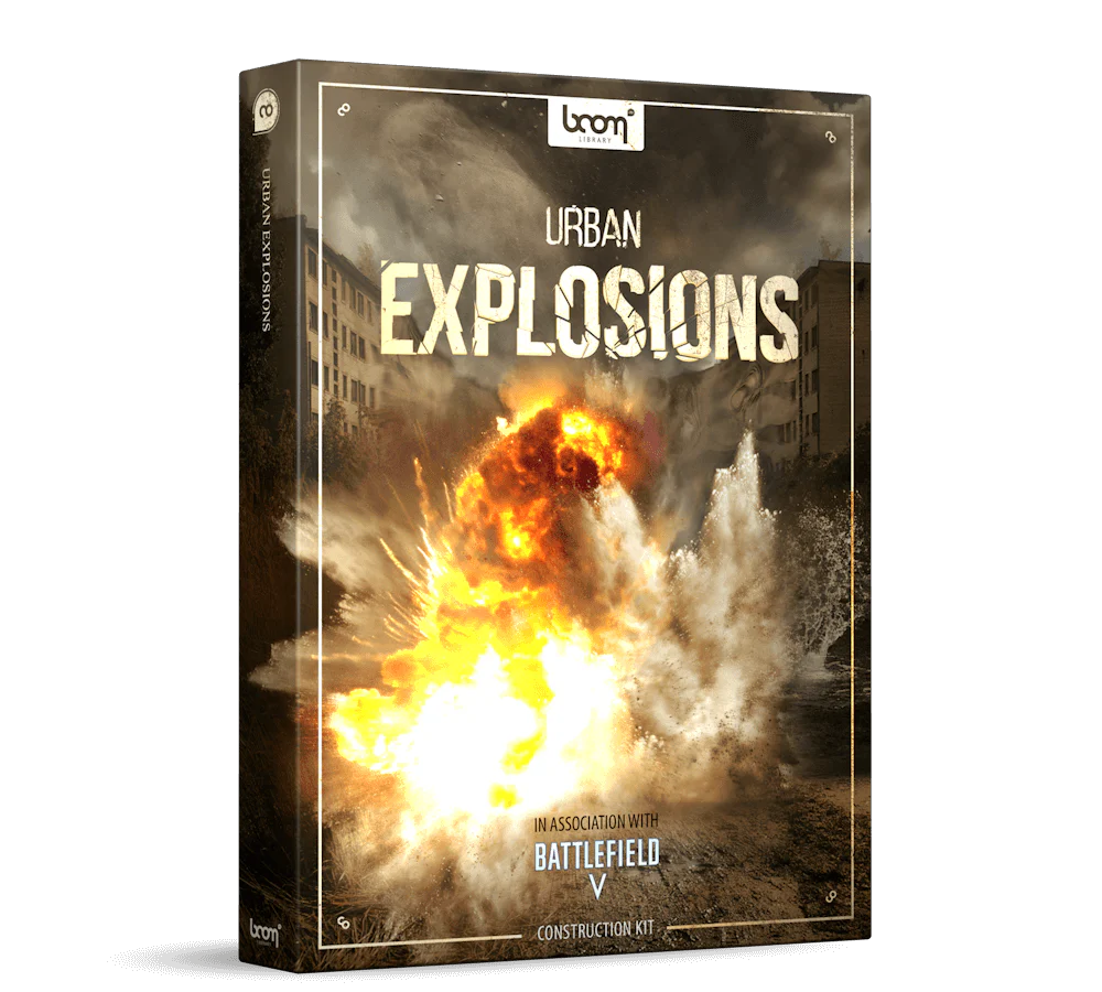 Boom Urban Explosion Sound Effects Construction Kit – Professional Audio Software & Plugin