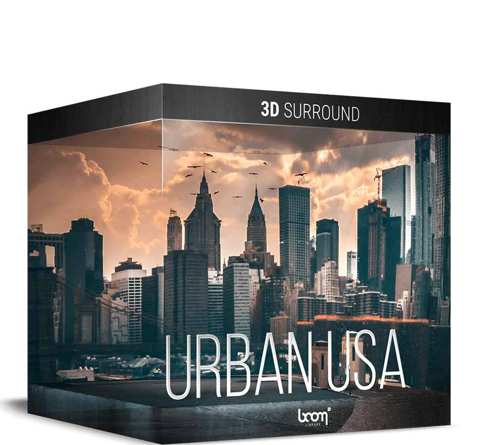 Boom Urban USA 3D Surround Sound Effects – Professional Audio Software & Plugin