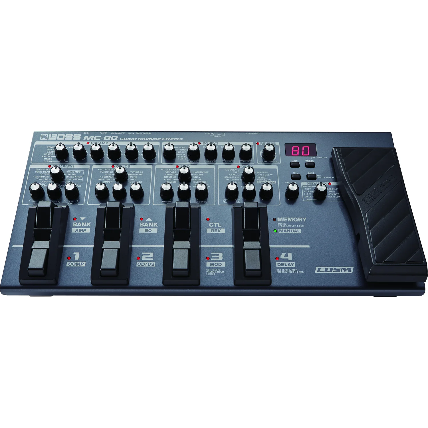 Boss ME-80 Guitar Multi-Effects Guitar Processor - Image 3