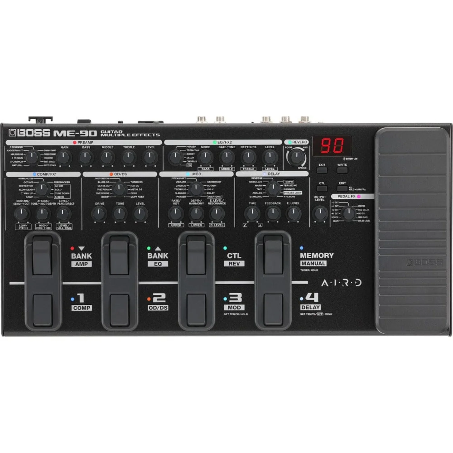 Boss ME-90 Guitar Multiple Effect Pedal