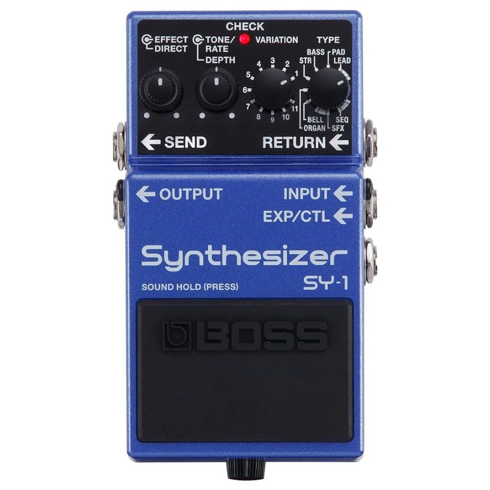Boss SY-1 SYNTHESIZER Pedal for Electric Guitar