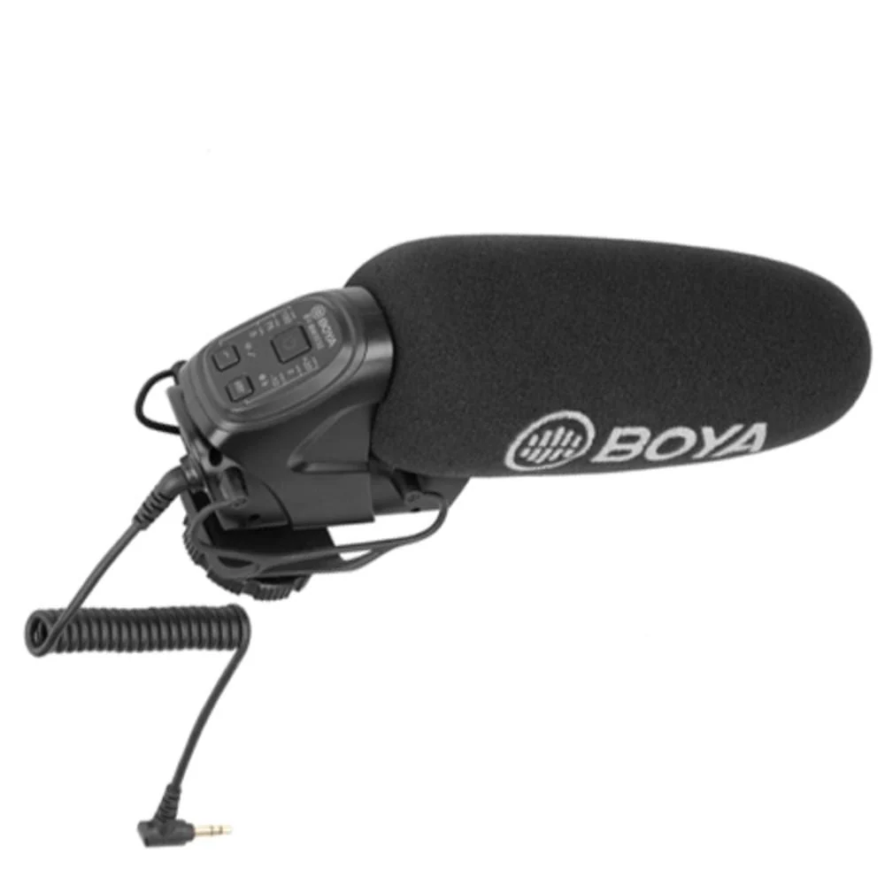 Boya BY-BM3032 Directional On-Camera Super-Cardioid Shotgun Condenser Microphone - Open Box - Image 2
