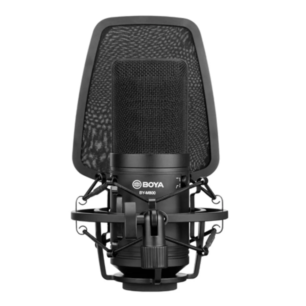 Boya BY-M800 Large Cardioid Diaphragm Condenser Microphone - Image 4