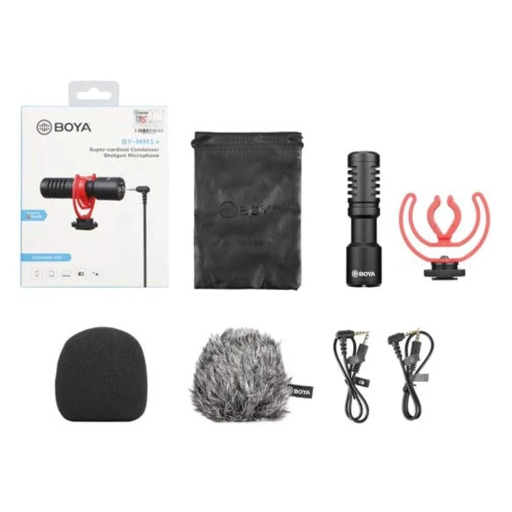 Boya BY-MM1+ Super Cardioid Shotgun Condenser Microphone - Image 5