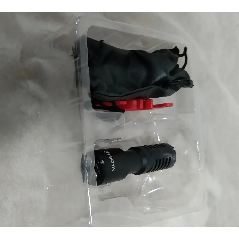 Boya BY-MM1+ Super Cardioid Shotgun Condenser Microphone - Open Box B Stock - Image 3