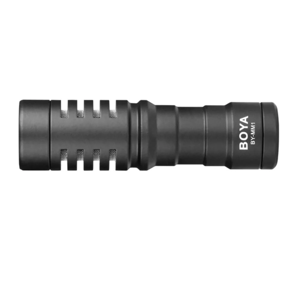 Boya BY-MM1 Universal Cardioid Condenser Microphone - Black - Open Box - Image 3