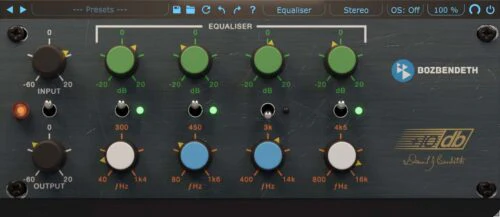 Boz 10dB Equalizer Parametric Equalizer – Professional Audio Software & Plugin