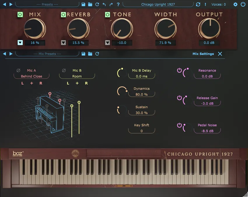 Boz Digital Chicago Upright 1927 Pro: Piano Plugin - Image 2