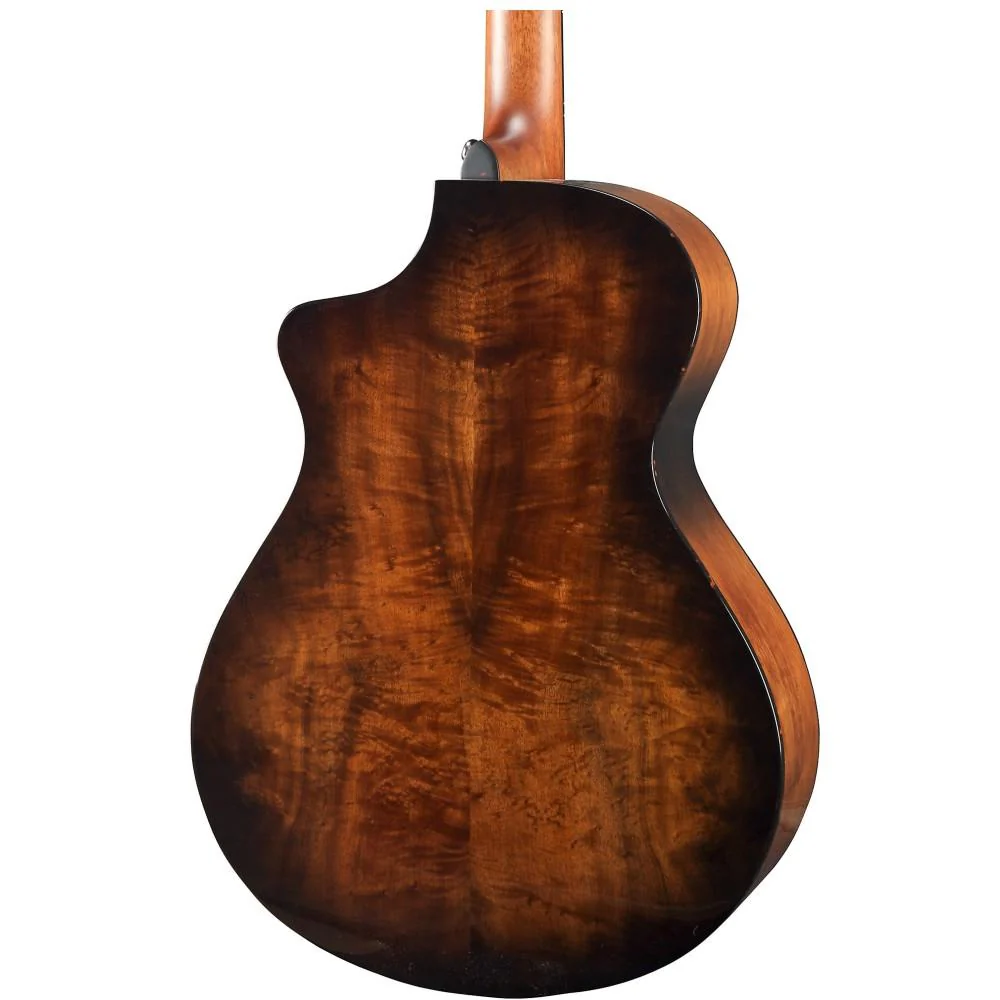 Breedlove PEC66CEO Pursuit Exotic Concert CE Myrtlewood Electro Acoustic Guitar With Bag - Bourbon Sunset Burst - Image 5