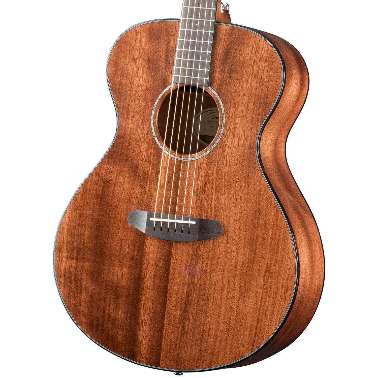 Breedlove Pursuit Concert E Mahogany Acoustic Guitar - Image 3