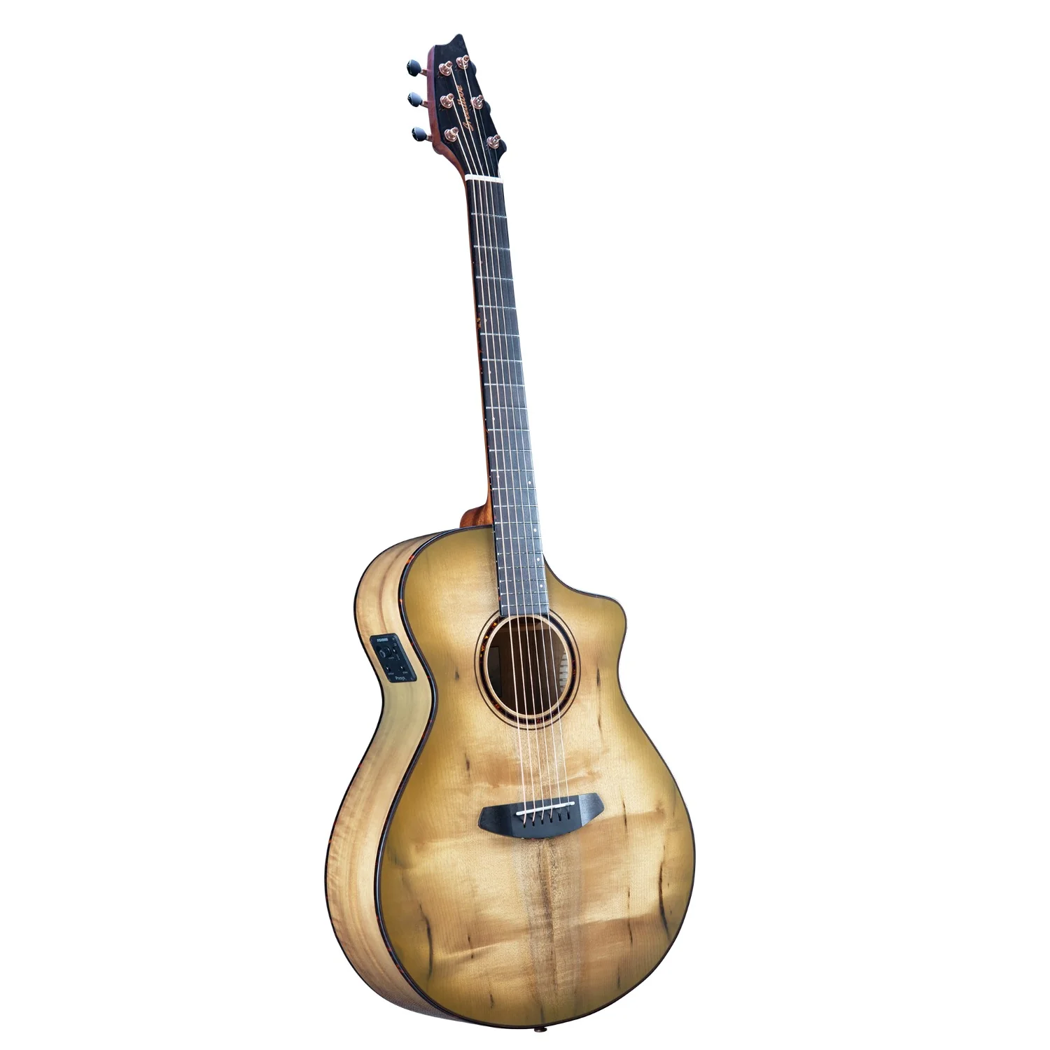 Breedlove Pursuit Exotic S Concert Sweetgrass CE 6 String Electro Acoustic Guitar - Image 2