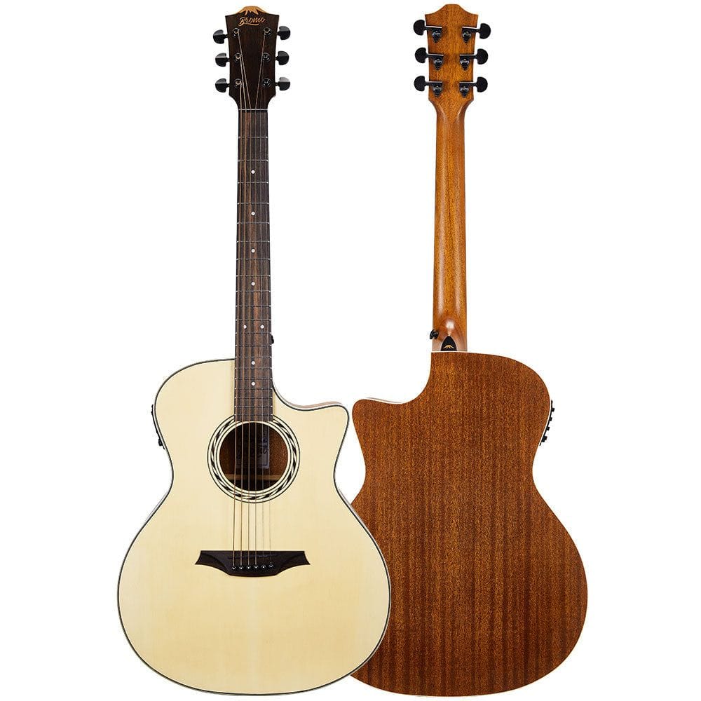 Bromo BAA2CE Appalachian Series 6 String Electro Acoustic Guitar - Image 2