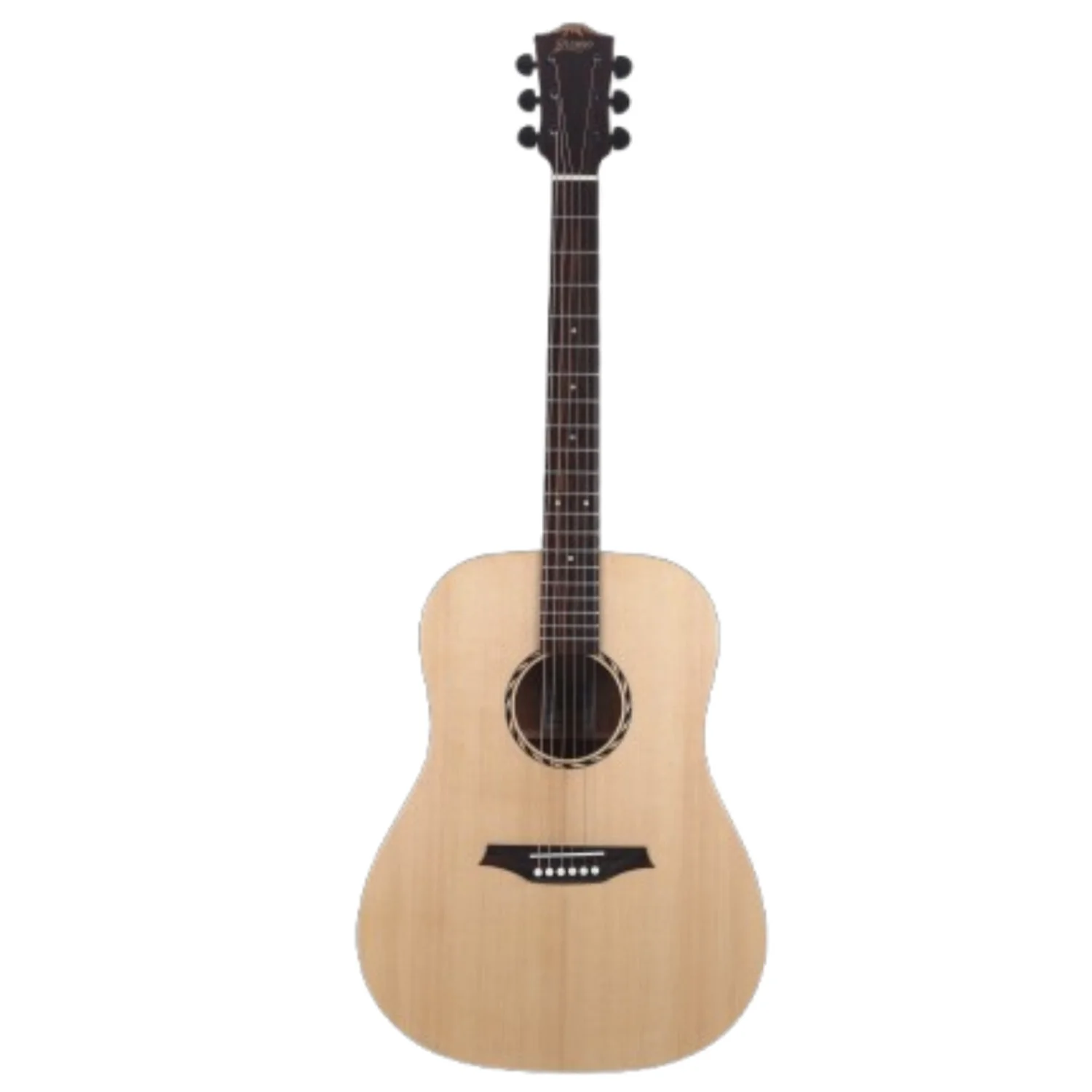 Bromo BAT1N Tahoma Dreadnought 6 String Acoustic Guitar - Image 2