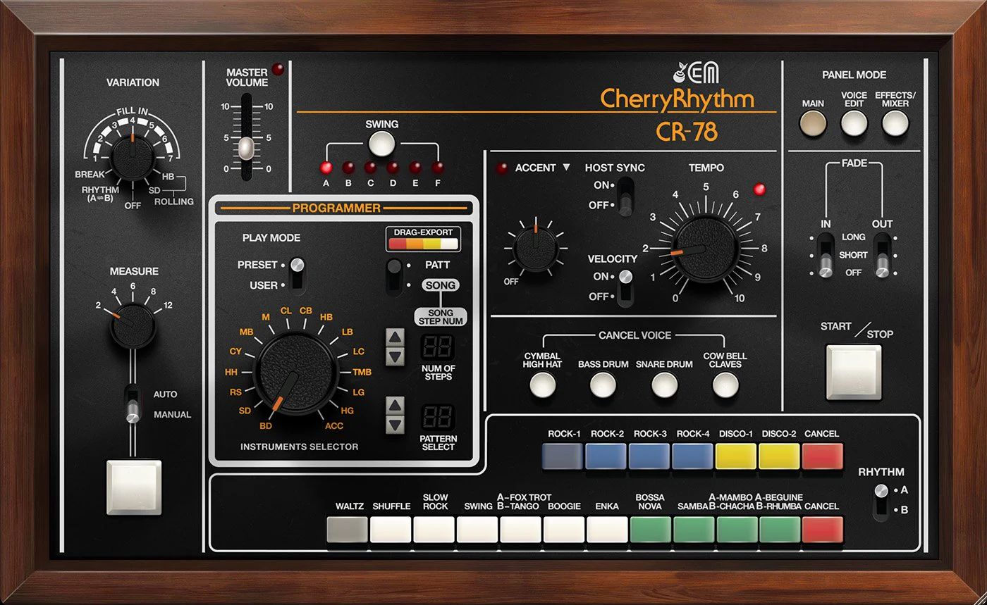 Cherry Audio CR-78 Drum Machine – Professional Audio Software & Plugin - Image 4