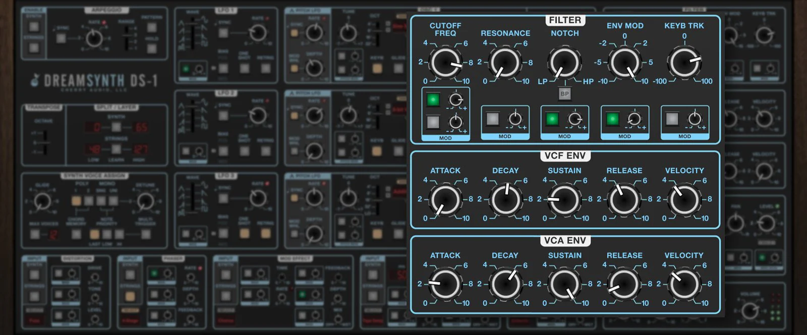 Cherry Audio Dreamsynth Synthesizer – Professional Audio Software & Plugin - Image 7
