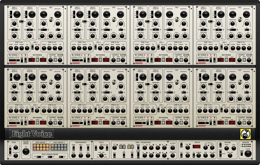 Cherry Audio Eight Voice Synthesizer – Professional Audio Software & Plugin - Image 4