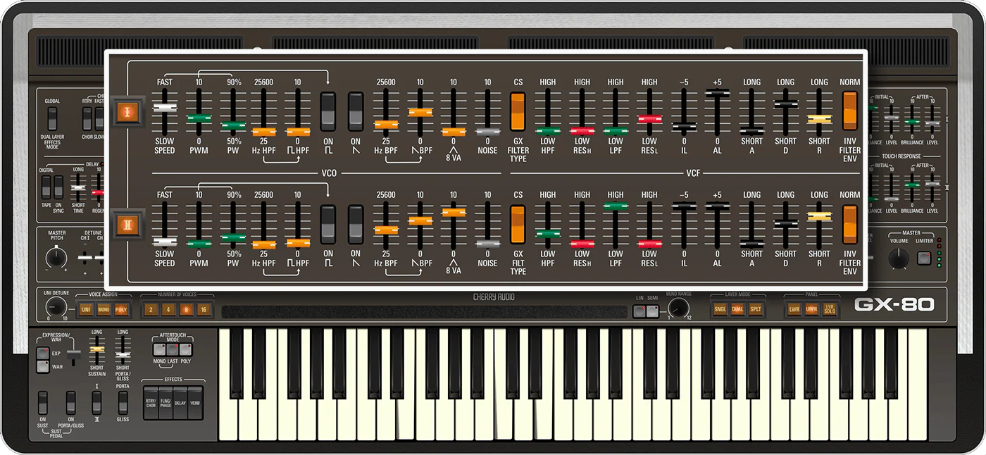 Cherry Audio GX-80 Synthesizer – Professional Audio Software & Plugin - Image 7