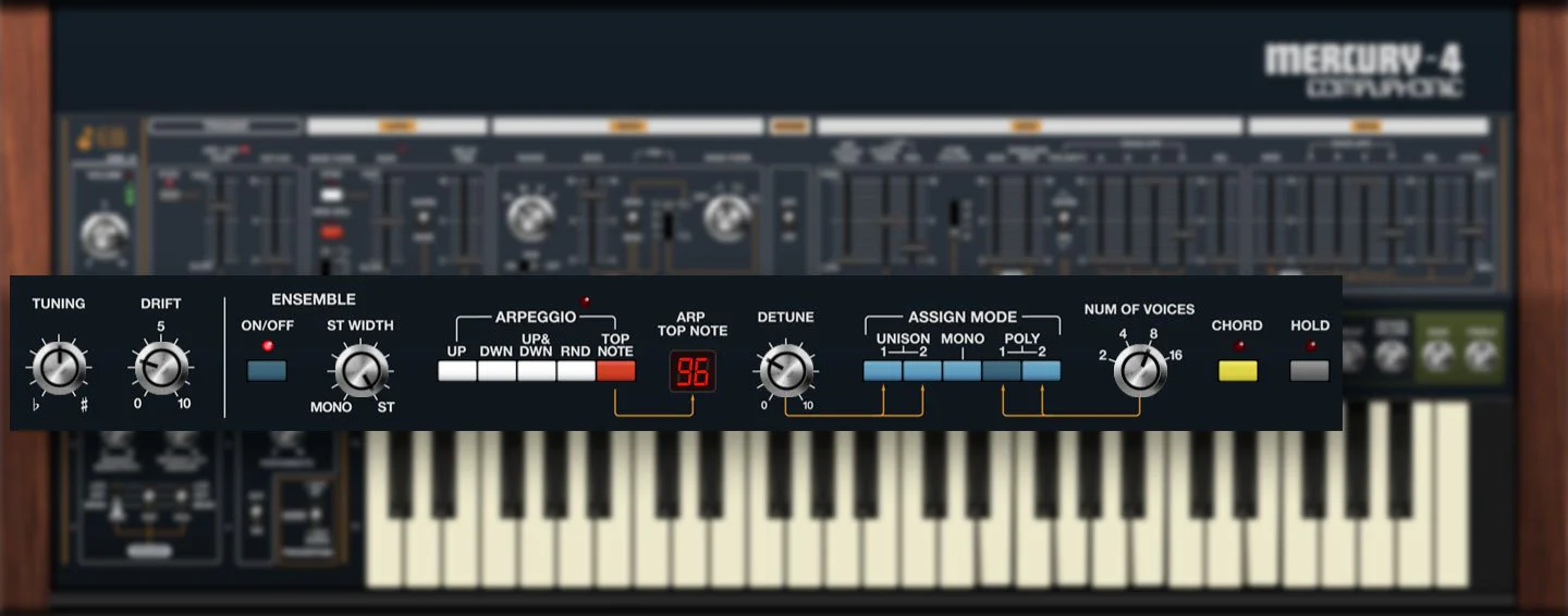 Cherry Audio Mercury-4 Synthesizer – Professional Audio Software & Plugin - Image 7