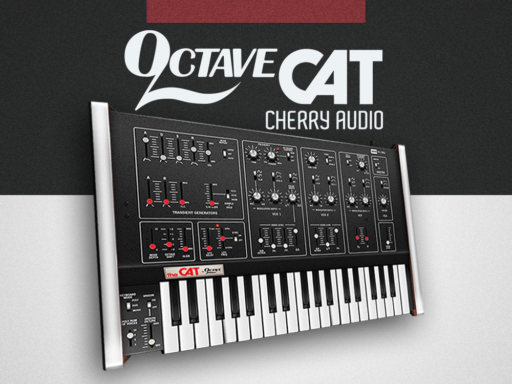 Cherry Audio Octave Cat Synthesizer – Professional Audio Software & Plugin - Image 2