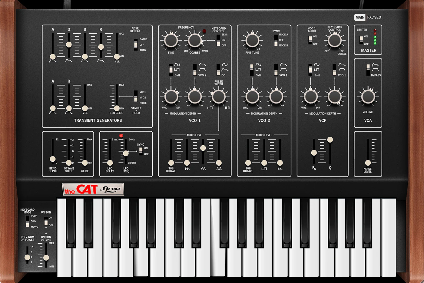 Cherry Audio Octave Cat Synthesizer – Professional Audio Software & Plugin - Image 5