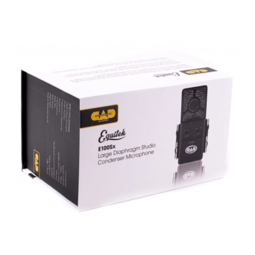 CAD Audio E100SX Equitek Series Large Diaphragm Supercardioid Condenser Microphone - Image 4