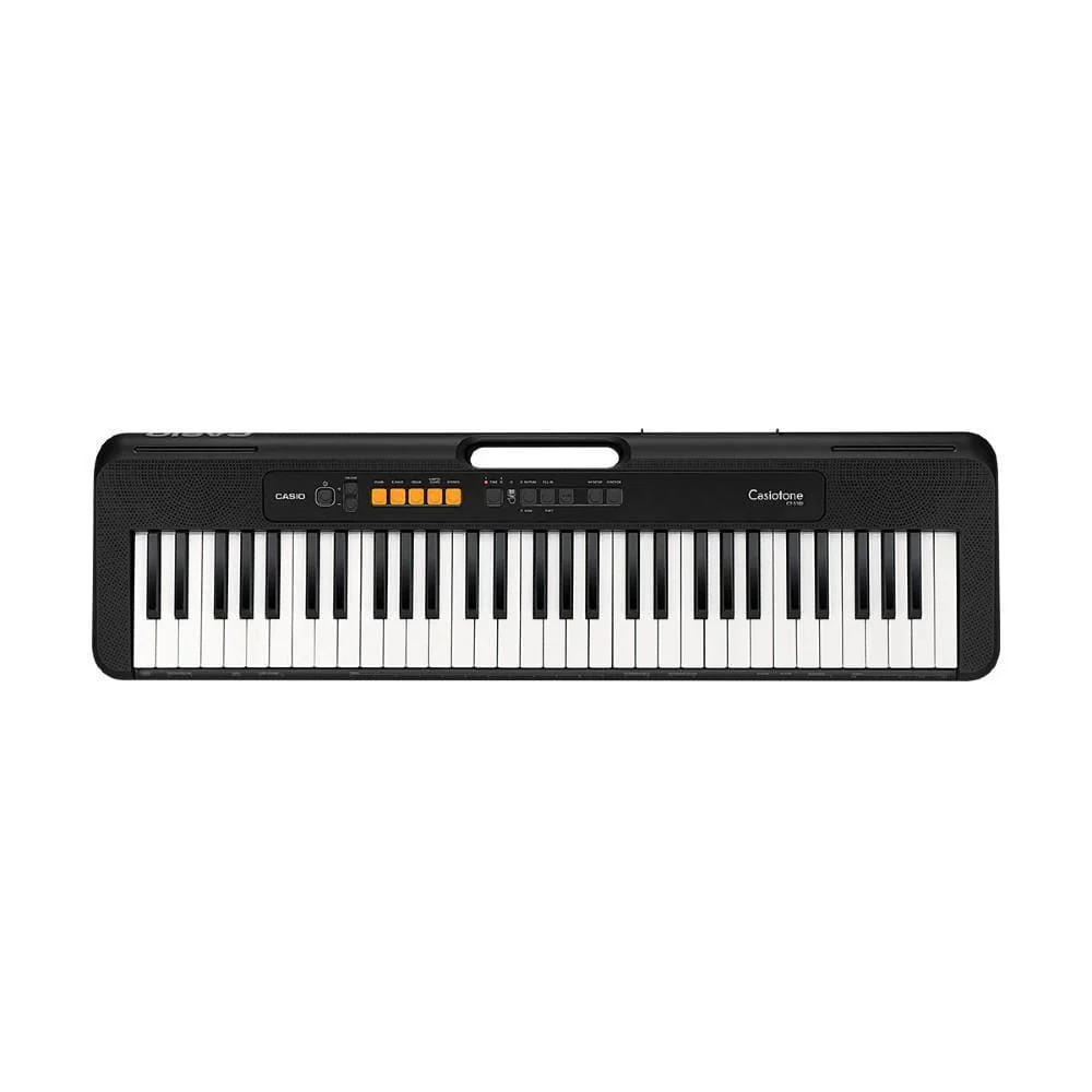 Casio Casiotone CT-S100 61 Key Portable Keyboard With Adapter, Polishing Cloth, Online Lessons, Dust Cover, Warranty & Ebook - Image 2