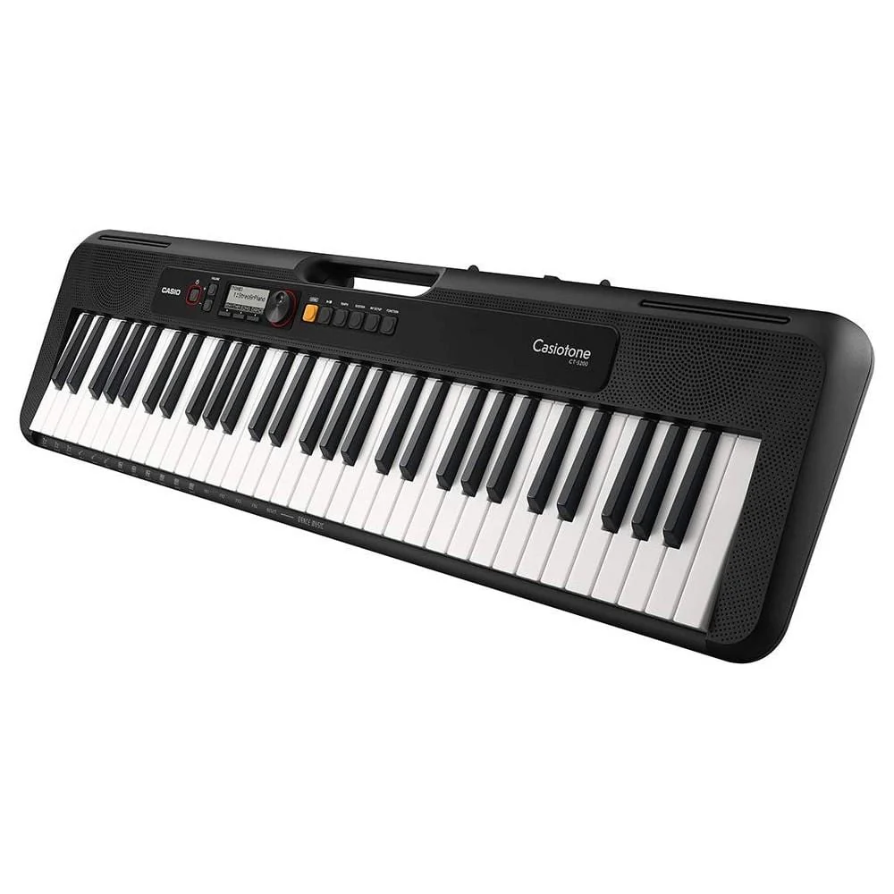 Casio Casiotone CT S200 61 Key Portable Keyboard with Adapter, Polishing Cloth, Dust Cover, Online Lessons, Warranty & Ebook - Image 5