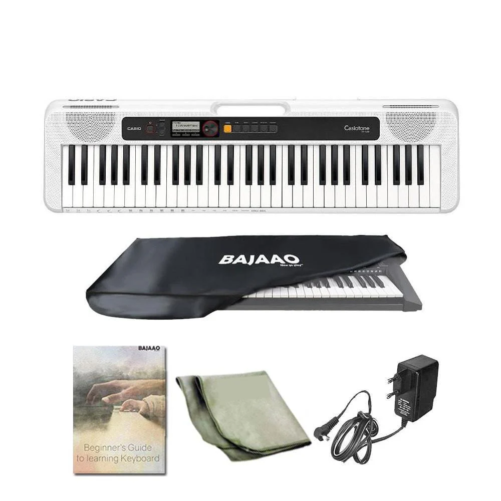 Casio Casiotone CT S200 61 Key Portable Keyboard with Adapter, Polishing Cloth, Dust Cover, Online Lessons, Warranty & Ebook - Image 8